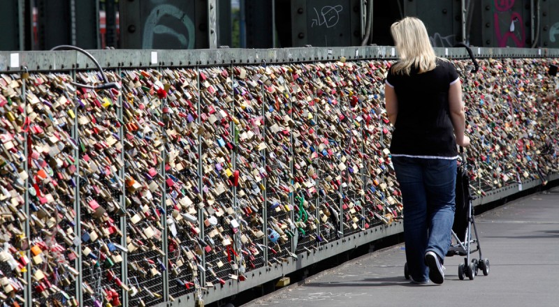 Hohenzollernbruecke Niemcy Kolonia / By Alamy