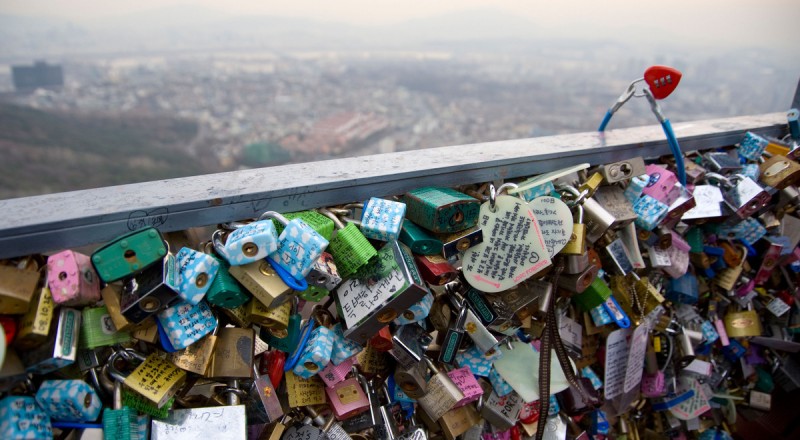 N Seoul Tower Seul / By Alamy